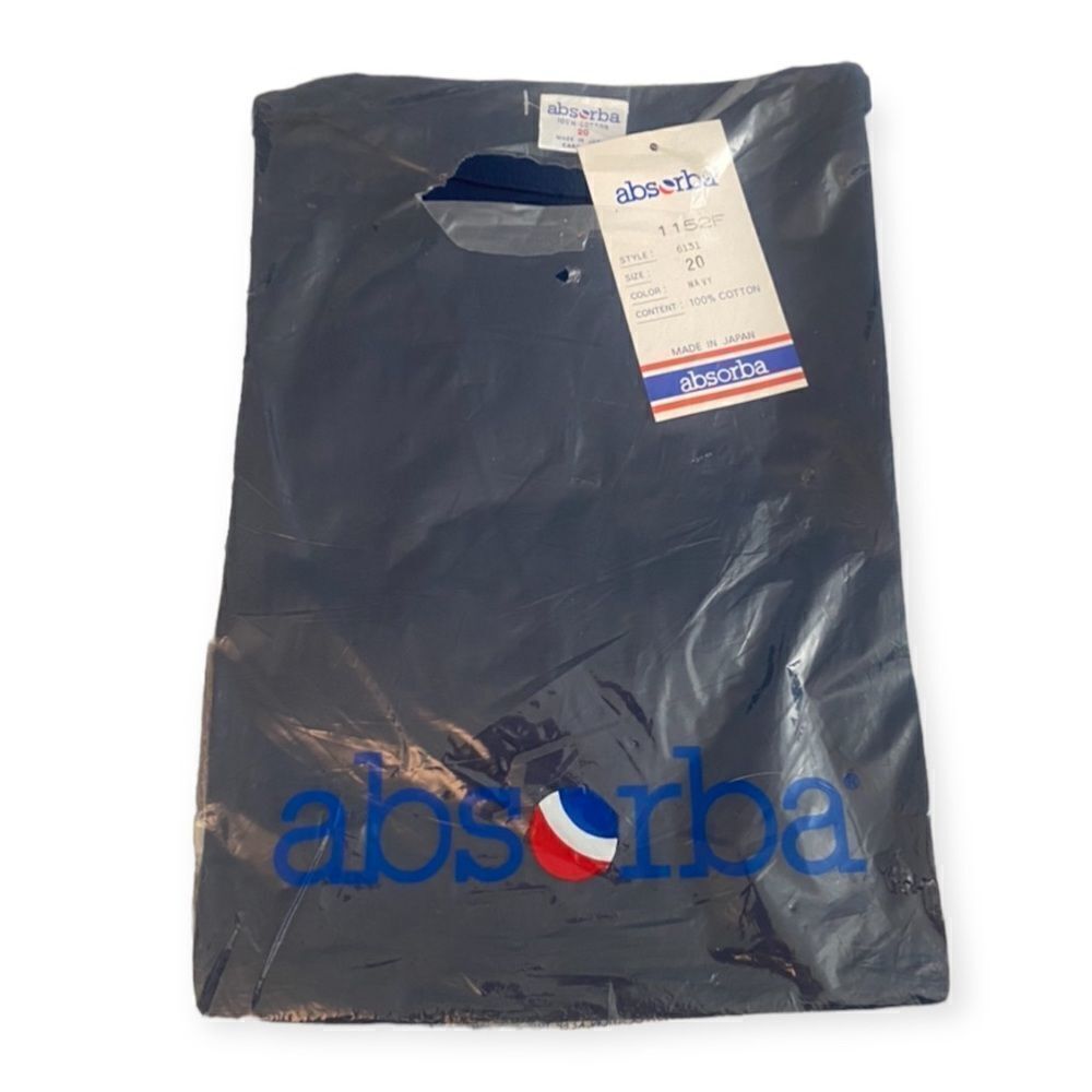 Absorba SZ M Navy Blue basic t-shirt